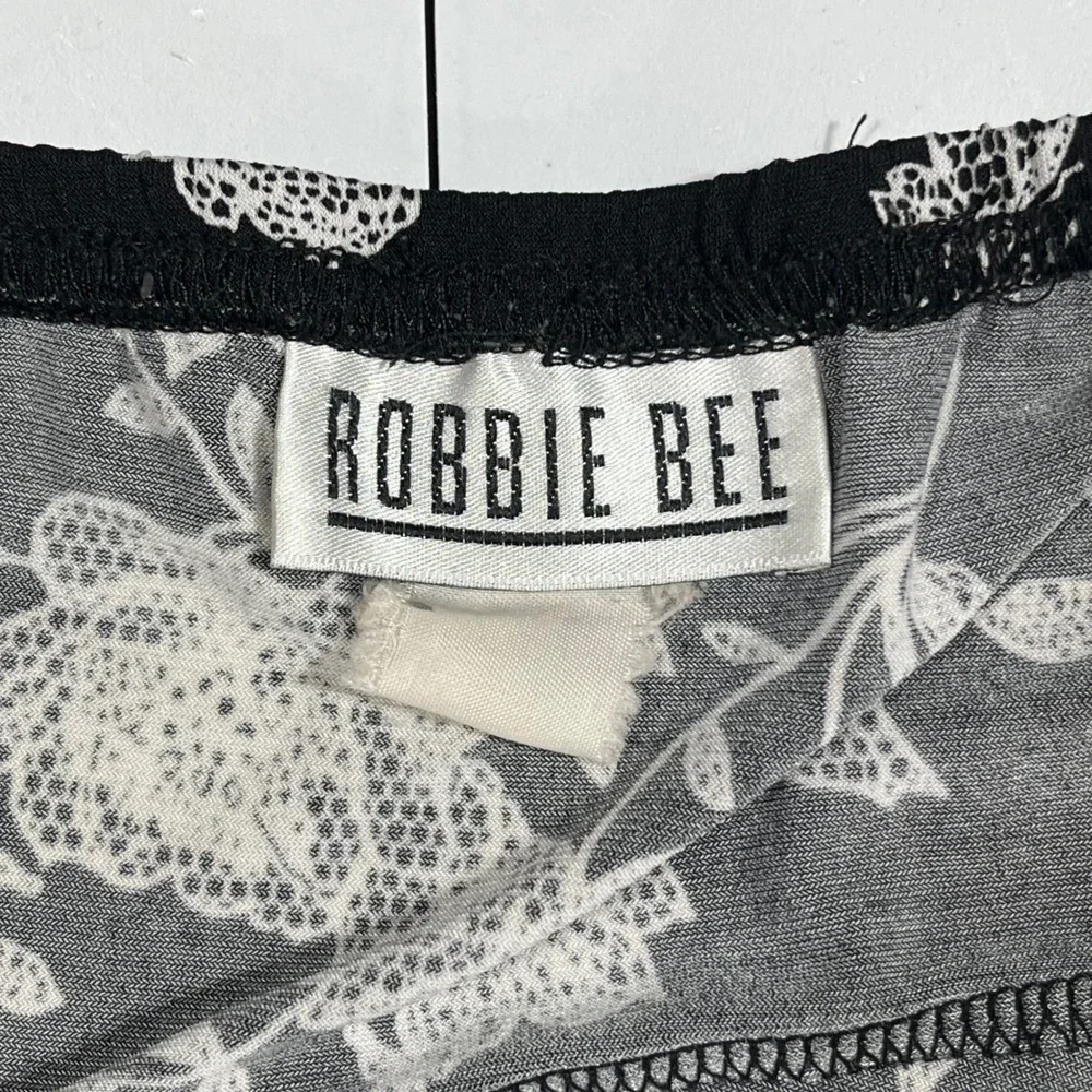 Robbie Bee VTG Fairy Grunge 90s Floral Handkerchief Hem Midi Skirt Small Boho